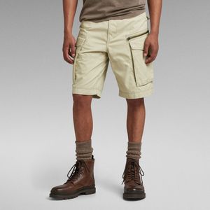 Rovic Zip Relaxed Short - Beige - Heren