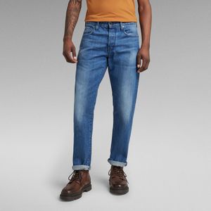 3301 Straight Jeans - Midden blauw - Heren