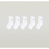 Sokken 5 Paar - Wit - Heren