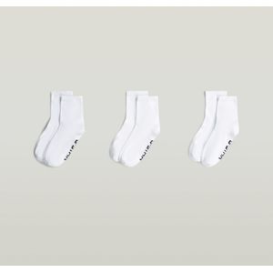 Anklet Sokken 3 Paar - Wit - Dames
