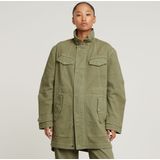 Overdyed Parka - Groen - Dames