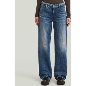 Judee Low Waist Loose Jeans - Donkerblauw - Dames