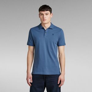 Dunda Slim Polo - Midden blauw - Heren