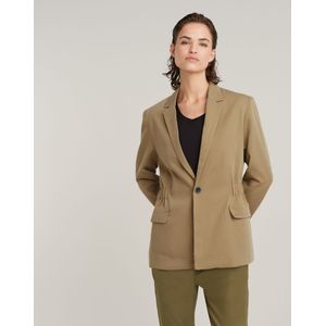 Blazer Elastic Waist - Beige - Dames