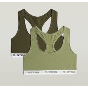 Racerback Bralette Set van 2 - Meerkleurig - Dames
