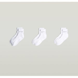Anklet Sokken 3 Paar - Wit - Dames