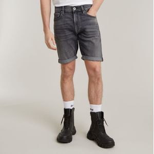 3301 Slim Denim Short - Grijs - Heren