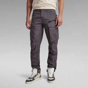 Rovic Zip 3D Regular Tapered Broek - Grijs - Heren