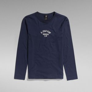 Kids Long Sleeve T-Shirt Originals - Donkerblauw - meisjes