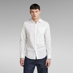 G4A Slim Shirt - Wit - Heren