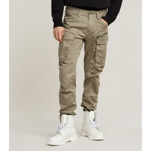 Rovic Zip 3D Regular Tapered Broek - Beige - Heren