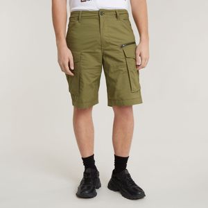 Rovic Zip Relaxed Short - Groen - Heren