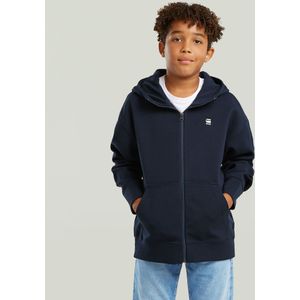 Sweater Wool Hooded Knit voor jongens - Donkerblauw - jongens