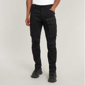 Rovic Zip 3D Regular Tapered Broek - Zwart - Heren