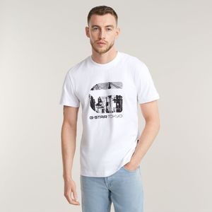 Tokyo T-Shirt - Wit - Heren