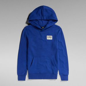 Kids Hooded Sweater Originals Patch - Midden blauw - jongens