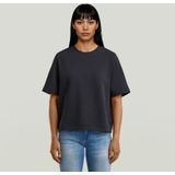 Boxy - T-shirt-sweater - Donkerblauw - Dames