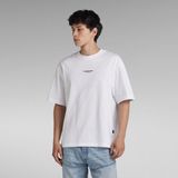 Center Chest Boxy T-Shirt - Wit - Heren