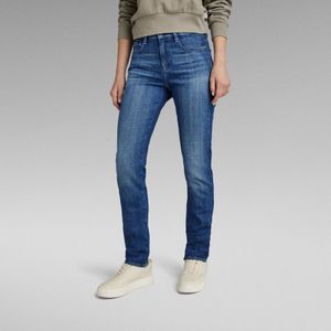 Ace 2.0 Slim Straight Jeans - Midden blauw - Dames