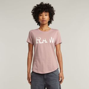 RAW Optic Slim Top - Roze - Dames