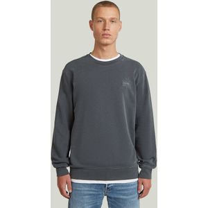 Logo Overdyed Sweater - Grijs - Heren