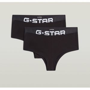 Boyfriend Boxershort Set van 2 - Zwart - Dames