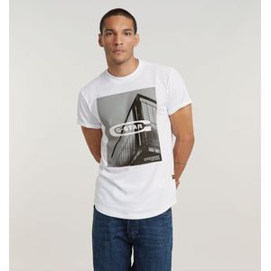 HQ Old School Logo Lash T-Shirt - Wit - Heren