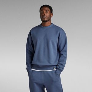Essential Unisex Loose Sweater - Midden blauw - Heren