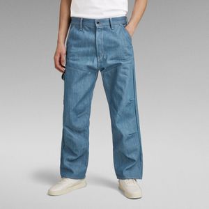 Premium Carpenter 3D Loose Jeans - Donkerblauw - Heren