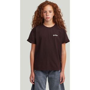T-shirt Rolled Up voor meisjes - Bruin - meisjes