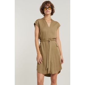 Saharienne Jurk - Beige - Dames