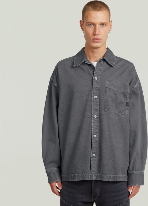 Boxy Fit Overshirt - Anders - Heren