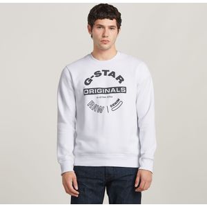 Originals Logo Sweater - Wit - Heren