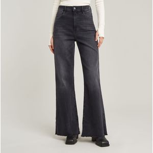 Deck Ultra High Wide Leg Jeans - Grijs - Dames
