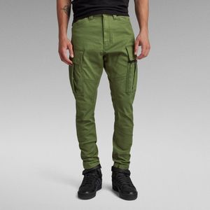 Zip Pocket 3D Skinny Cargo Broek 2.0 - Groen - Heren