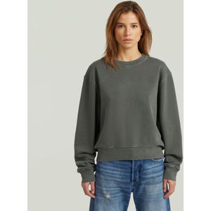 Washed Relaxed Sweater - Grijs - Dames