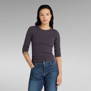 Broken Stripe Lightweight Jumper - Meerkleurig - Dames