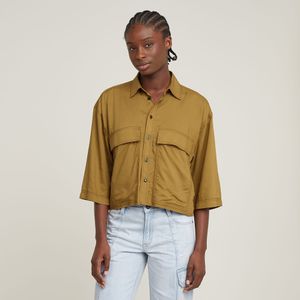 Boxy Shirt - Beige - Dames