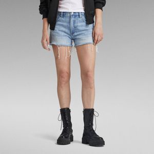 True Short Raw Edge - Lichtblauw - Dames