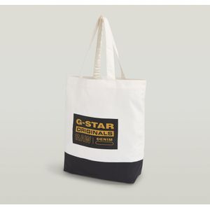 Canvas Shopper - Wit - Heren