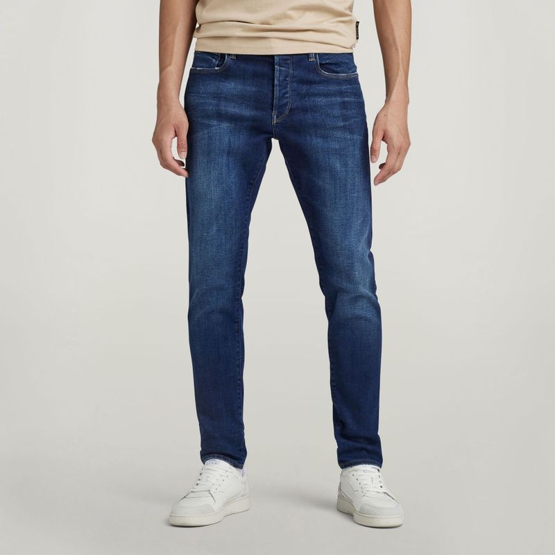 3301 Slim Jeans - Donkerblauw - Heren