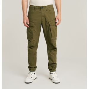 Cargo Broek 3D Regular Tapered Cuffed - Groen - Heren