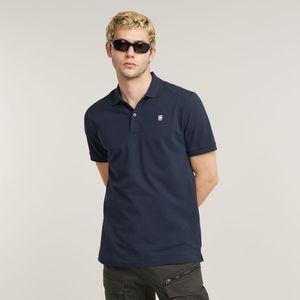 Dunda Slim Polo - Donkerblauw - Heren