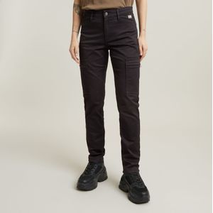 Skinny Cargo Broek 2.0 - Zwart - Dames