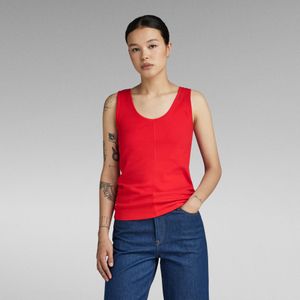 Front Seam Tanktop - Rood - Dames
