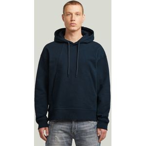 A Line Loose Hoodie - Donkerblauw - Heren