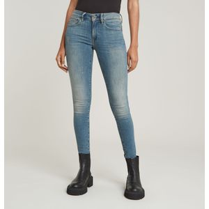 Midge Zip Skinny Jeans - Lichtblauw - Dames