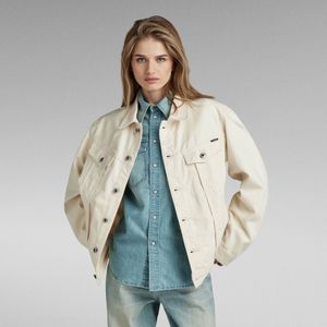 Oversized Jack Western Evergreen - Wit - Dames