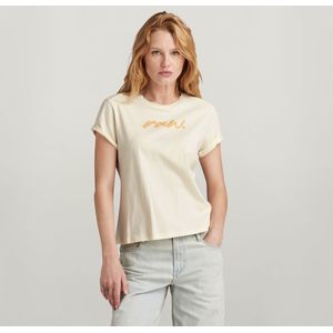 RAW Dot Top - Beige - Dames