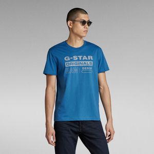 Reflective Originals Graphic T-Shirt - Midden blauw - Heren